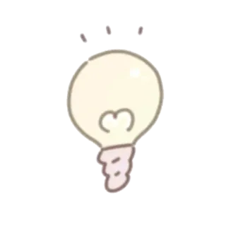 💡 ampoule, idée, dessin animé, lumière, électricité telegram sticker