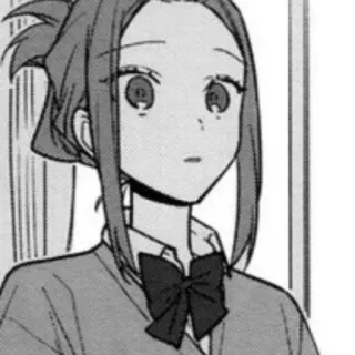 🪶 Anime, Meisje, Schooluniform, Portret, Manga telegram sticker