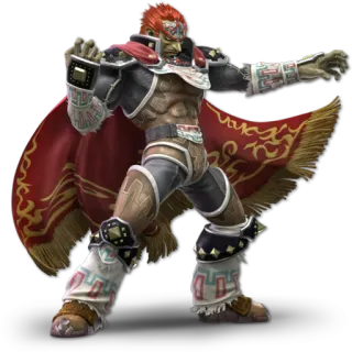 💪 Ganondorf The Legend of Zelda Videogame personage, Ganondorf, The Legend of Zelda, Schurk, Cape telegram sticker