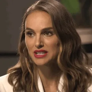 🍄 Natalie Portman Natalie Portman, atriz, celebridade, retrato telegram sticker