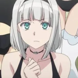 ✊️ Anime, Mädchen, Charakter, Süß, Illustration telegram sticker