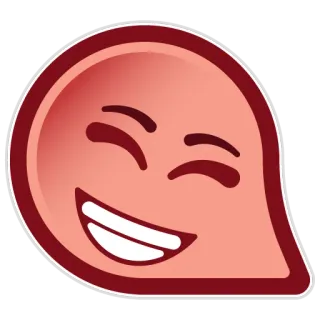 😁 Emoji, Smiley, Senang, Kartun telegram sticker