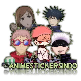 ☠ @ANIMESTICKERSINDO Anime, Adesivos, Personagens, Animação telegram sticker
