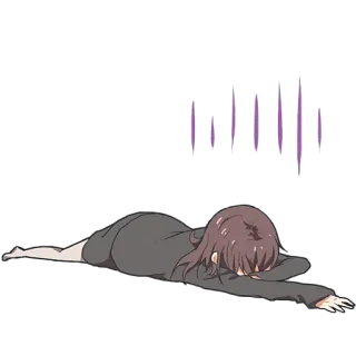Секретарша @Nyasticks whatsapp stickers