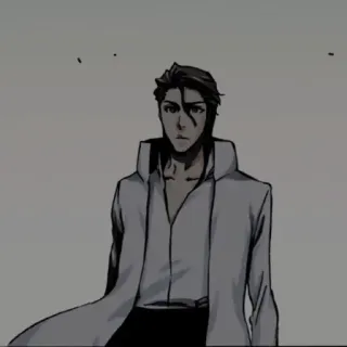 🧬 Aizen Sosuke Bleach Anime, Manga, Villano, Líder, Serio telegram sticker