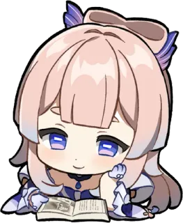 🎭 Sangonomiya Kokomi Genshin Impact Anime, Videospiel, Süß, Kokomi, Genshin Impact whatsapp sticker