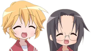 😊 anime, personajes, sonriendo, lindo whatsapp sticker