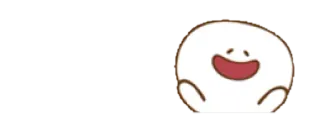 😄 การ์ตูน, น่ารัก, คาวาอิ, มีความสุข, ยิ้ม whatsapp sticker