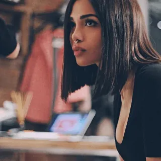 🃏 wanita, potret, model, kecantikan, mode, gadis telegram sticker