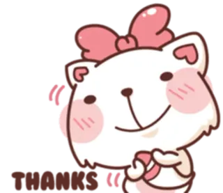 🙏 爱 귀여운, 고양이, 사랑, 하트, 분홍색 telegram sticker