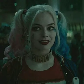 🙂 Harley Quinn Suicide Squad PUDDIN Harley Quinn, Escuadrón Suicida, DC Comics, villano, Margot Robbie, personaje de cómic telegram sticker