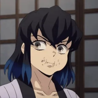 🖤 Inosuke Hashibira Demon Slayer Anime, Manga, Demon Slayer, Inosuke, Hashibira telegram sticker