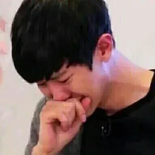 😭 llorando, triste, emocional, molesto, hombre, asiático telegram sticker