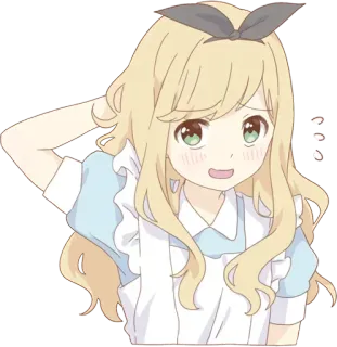 😅 Alice Alice in Wonderland Anime, Cartone animato, Alice, Paese delle meraviglie, Carino telegram sticker