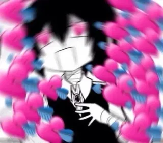 🌟 anime, love, hearts, cute, manga telegram sticker