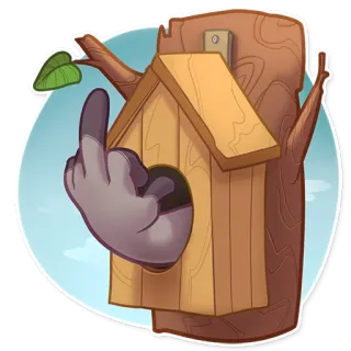 Berry Bird telegram stickers