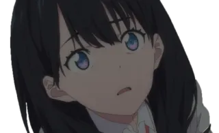 😦 Anime, Mädchen, Cartoon, Figur telegram sticker