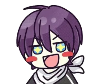 😃 Anime, Kawaii, Hoạt hình, Nhân vật, Dễ thương, Hình minh họa telegram sticker