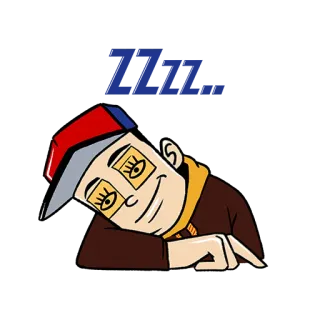 😴 telegram sticker