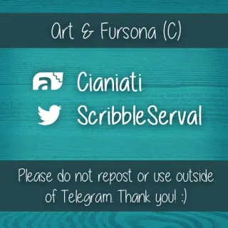 Cianiati the ScribbleServal telegram stickers