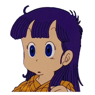 😳 anime, menina, desenho animado, personagem telegram sticker