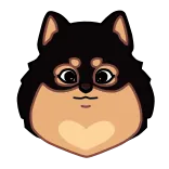 😛 Hund, Haustier, Tier, süß, Shiba Inu, Emoji, Sticker telegram sticker