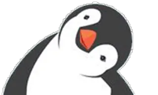 😶 пингвин, милый, животное, птица, мультик, смешной telegram sticker