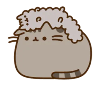 😊 Pusheen pusheen, cat, cartoon whatsapp sticker