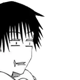 😐 Anime, Manga, Drôle, Personnage, Dessin animé, Art telegram sticker
