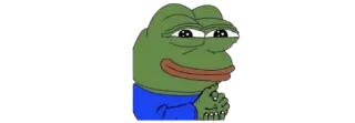 😈 Pepe the Frog pepe o sapo, meme, cultura da internet, maligno, tramando telegram sticker