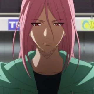😑 Himuro Tatsuya Kuroko's Basketball Аниме, Персонаж, Химуро Тацуя, Kuroko no Basket whatsapp sticker