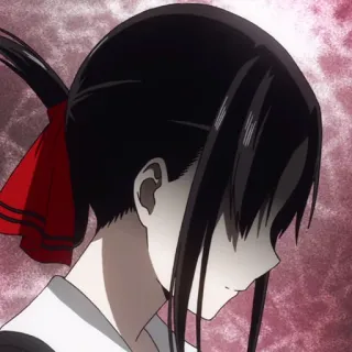 ❤️ Kaguya Shinomiya Kaguya-sama: Love Is War Аниме, Кагуя-сама, Любовь это война, Кагуя Синомия, Японская анимация, Манга, Каваий telegram sticker