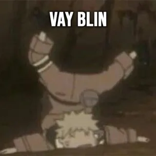 🤦‍♂️ Naruto VAY BLIN naruto, animé, chute, drôle, vay blin telegram sticker