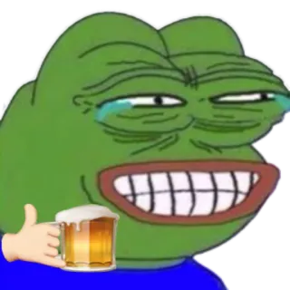 😂 Pepe the Frog Meme, Pepe, Katak, Meme Internet whatsapp sticker