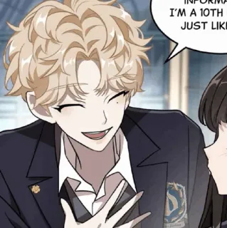 🌑 I'M A 10TH 
JUST LIKE anime, school uniform, teen, smiling telegram sticker