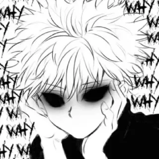 😓 WHY アニメ, マンガ, 鬱, 不安, 悲しい, エモ telegram sticker