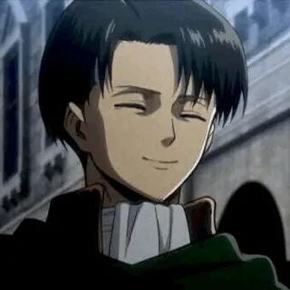 🖤 Levi Ackerman Attack on Titan Anime, Manga, Levi, Attack on Titan, Personage telegram sticker