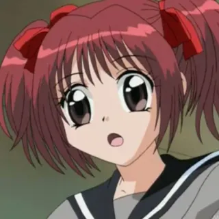 🍓 Anime, Manga, Cartoon, Rote Haare, Mädchen, Schuluniform whatsapp sticker