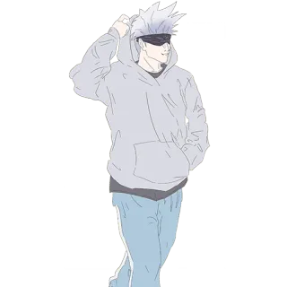 Gojo satoru[@galeries25] telegram stickers