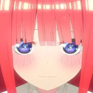 🍷 Anime, garota, cabelo ruivo, fofa, Mangá whatsapp sticker