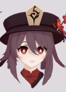 😍 Hu Tao Genshin Impact Anime, Personagem, Genshin Impact, Hu Tao telegram sticker