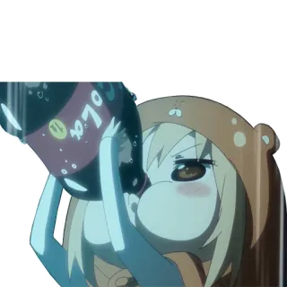 🍺 Cola anime, drink, cola, cute, kawaii, cartoon telegram sticker