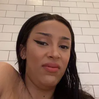 🐚 Doja Cat chanteur, musicien, portrait, célébrité, femme telegram sticker