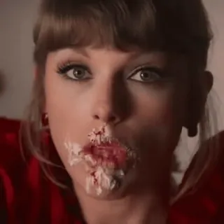 🤍 Taylor Swift taylor swift, singer, songwriter, cake telegram sticker