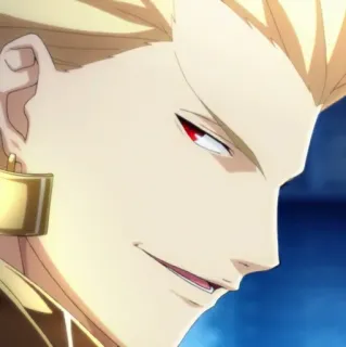 😏 Gilgamesh Fate Anime, Mangá, Personagem, Gilgamesh, Fate whatsapp sticker