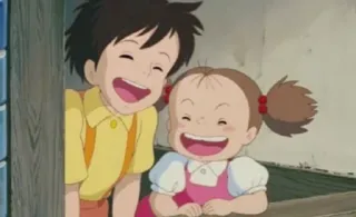 😂 anime, bambini, sorridente, cartoni animati, felice telegram sticker