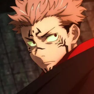 😬 Sukuna Jujutsu Kaisen 动漫, 漫画, 宿傩, 咒术回战, 咒灵, 动漫人物 telegram sticker