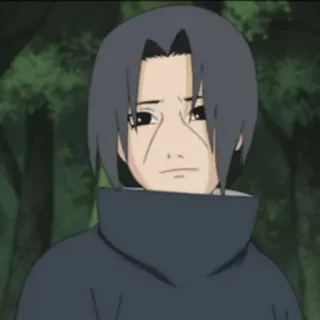 🙃 Itachi Uchiha Naruto anime, manga, itachi, naruto, uchiha, sad, crying, ninja whatsapp sticker