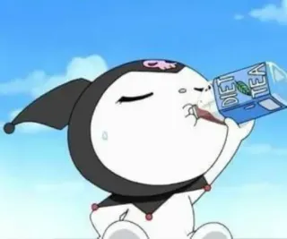 💕 Kuromi DIET TEA Kuromi, Sanrio, Dieta, Té, Bebida telegram sticker
