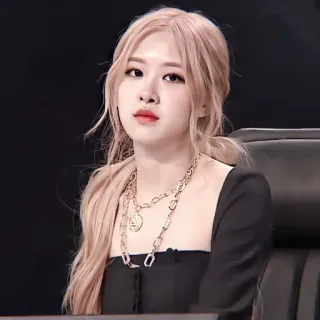 🧸 Rose Rose, Blackpink, K-pop, chanteuse, idole, femme telegram sticker